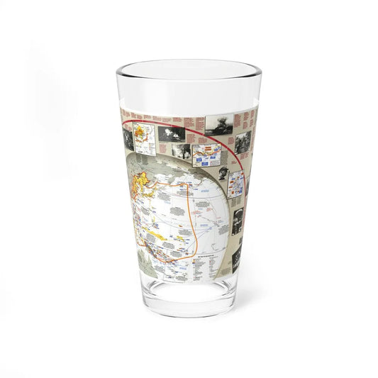 World War II- Asia and the Pacific (1991) (Map) Pint Glass 16oz-16oz-Go Mug Yourself