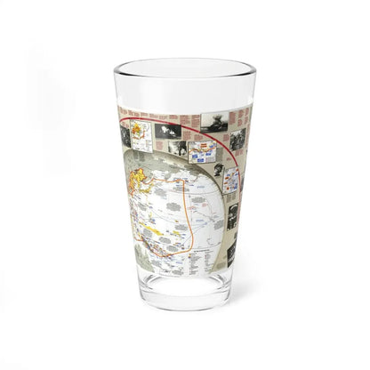 World War II- Asia and the Pacific (1991) (Map) Pint Glass 16oz 16oz - Go Mug Yourself