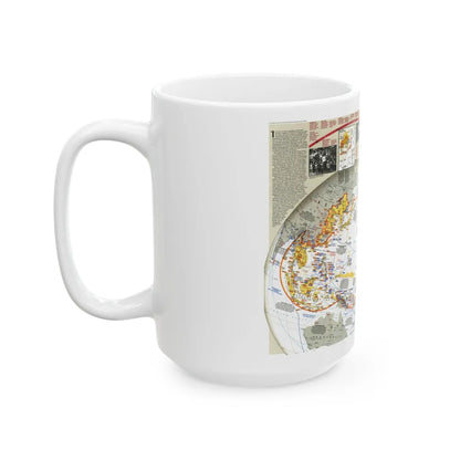 World War II- Asia and the Pacific (1991) (Map) White Coffee Mug-Go Mug Yourself