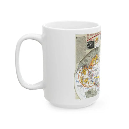 World War II- Asia and the Pacific (1991) (Map) White Coffee Mug - Go Mug Yourself