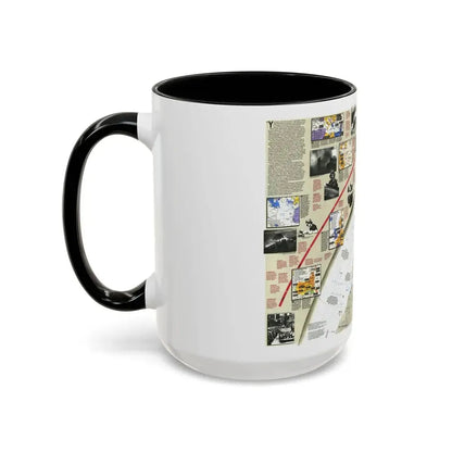 World War II- Europe and North Africa (1991) (Map) Accent Coffee Mug - Go Mug Yourself