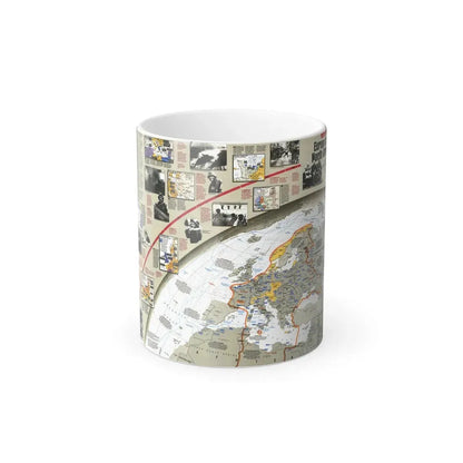 World War II- Europe and North Africa (1991) (Map) Color Changing Mug 11oz Default Title - Go Mug Yourself