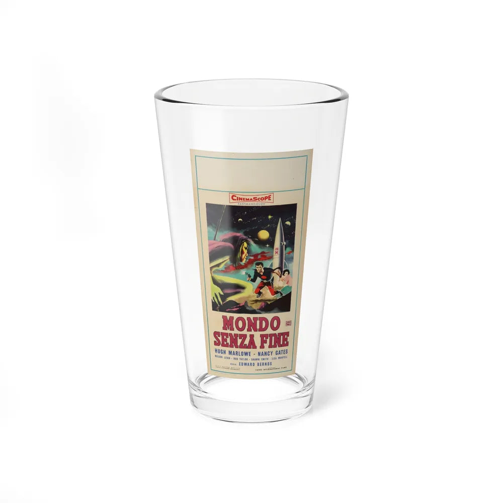 WORLD WITHOUT END (ITALIAN) 1956 Movie Poster - Pint Glass 16oz-16oz-Go Mug Yourself