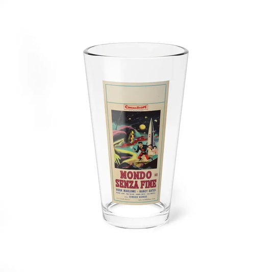 WORLD WITHOUT END (ITALIAN) 1956 Movie Poster - Pint Glass 16oz 16oz - Go Mug Yourself