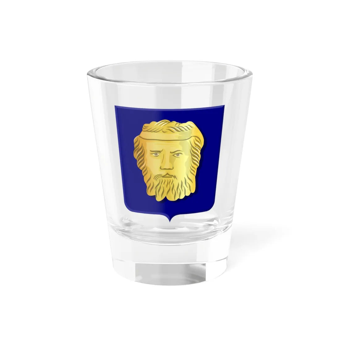 Wormer wapen HRVA (Netherlands) (Coat of Arms) Shot Glass 1.5oz - Go Mug Yourself