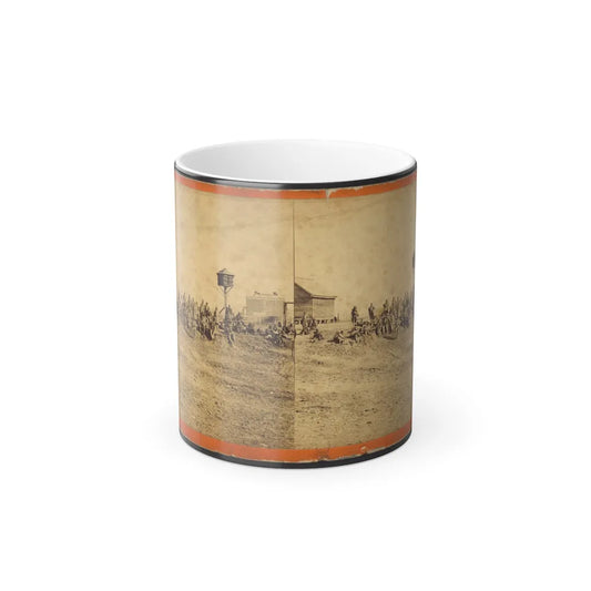 Wounded Colored Soldiers at Aikens Landing (U.S. Civil War) Color Changing Coffee Mug 11oz-11oz-Go Mug Yourself
