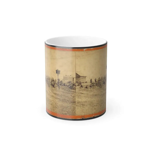 Wounded Colored Soldiers at Aikens Landing (U.S. Civil War) Color Changing Coffee Mug 11oz Default Title 11oz - Go Mug Yourself