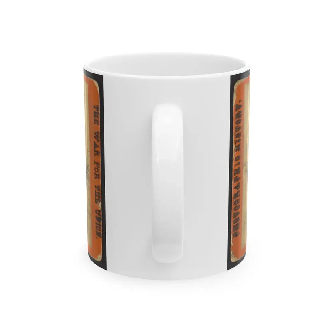 Wounded Colored Soldiers At Aikens Landing (U.S. Civil War) White Coffee Mug - Go Mug Yourself