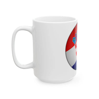 WPCRO Logo 2014 f (Croatia) White Coffee Mug - Go Mug Yourself