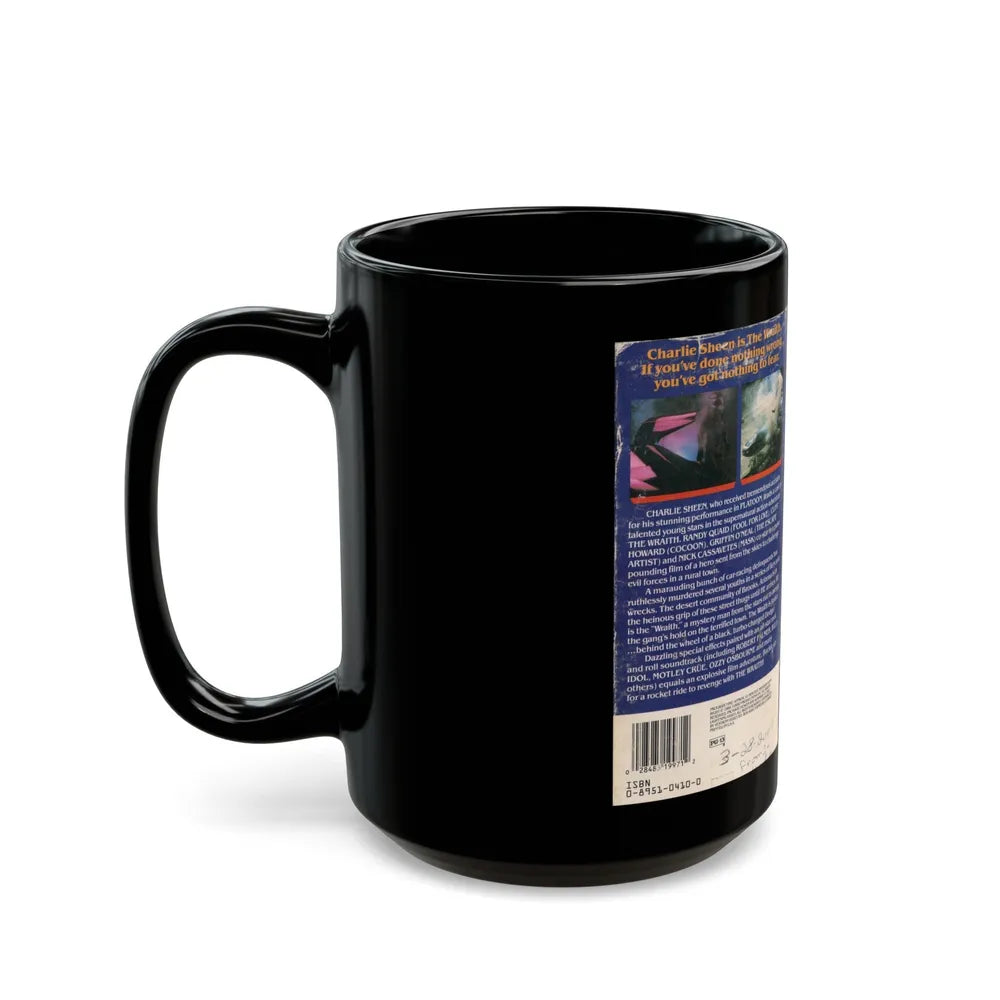 WRAITH (VHS COVER) - Black Coffee Mug-Go Mug Yourself