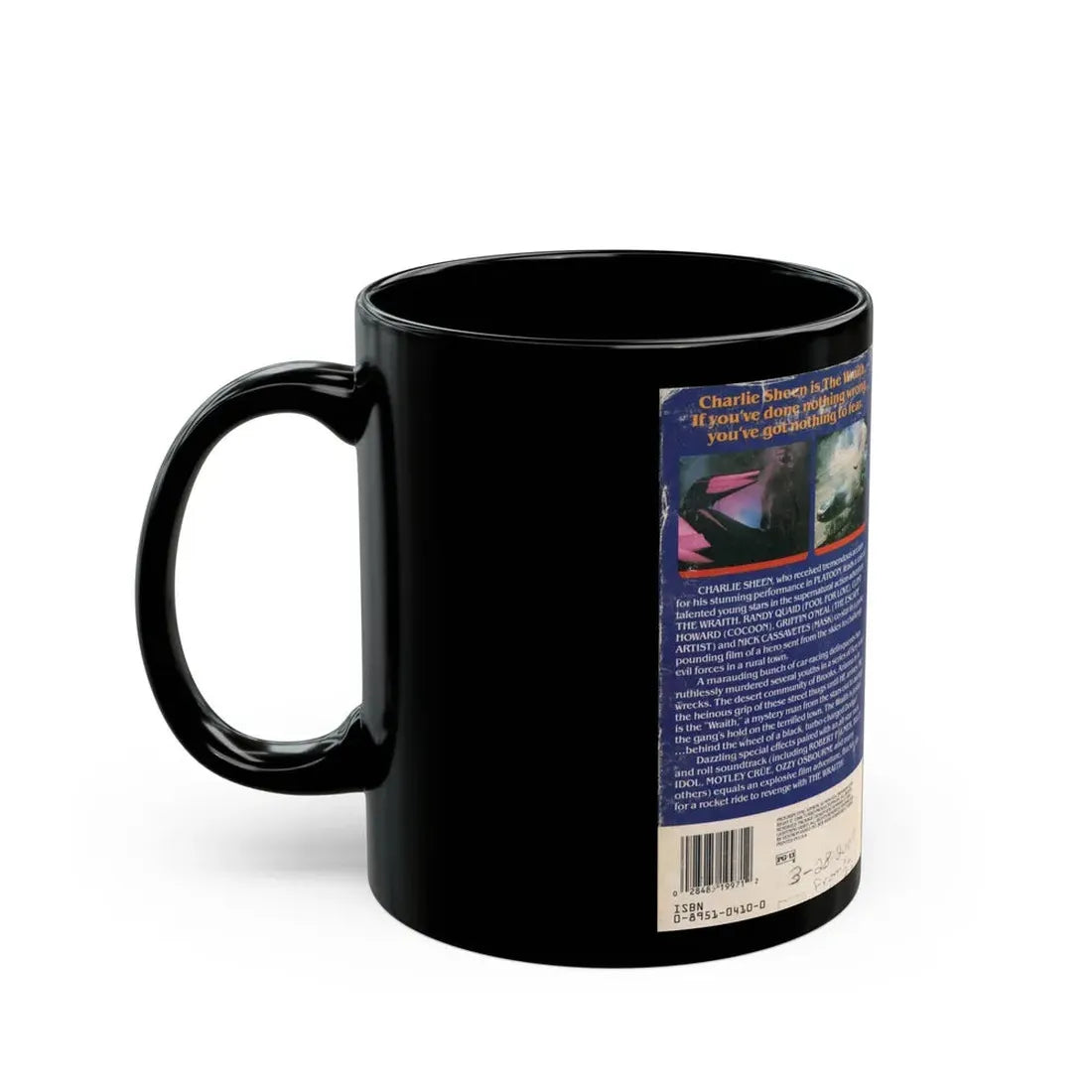 WRAITH (VHS COVER) - Black Coffee Mug - Go Mug Yourself