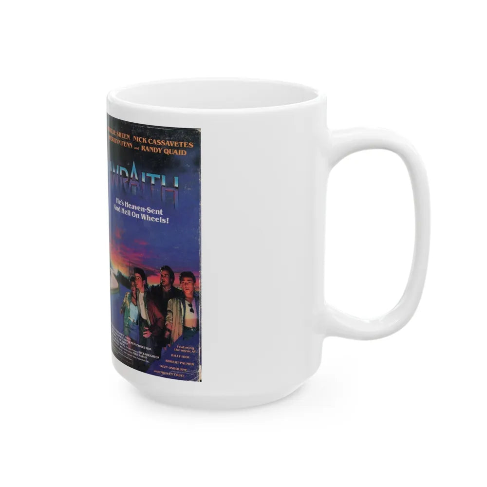 WRAITH (VHS COVER) - White Coffee Mug-Go Mug Yourself