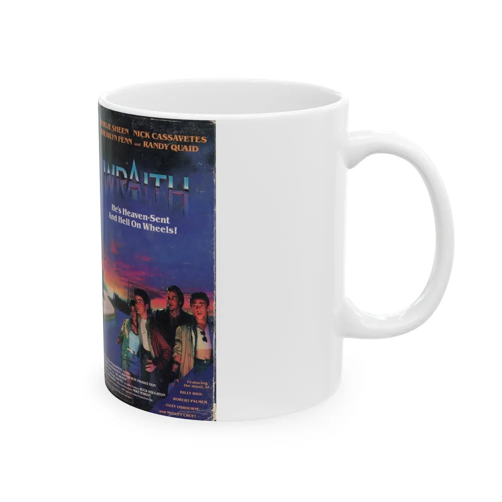 WRAITH (VHS COVER) - White Coffee Mug-Go Mug Yourself