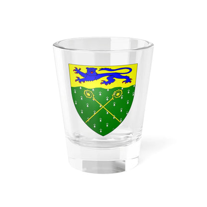 WREXHAM Shield (United Kingdom) (Coat of Arms) Shot Glass 1.5oz 1.5oz - Go Mug Yourself