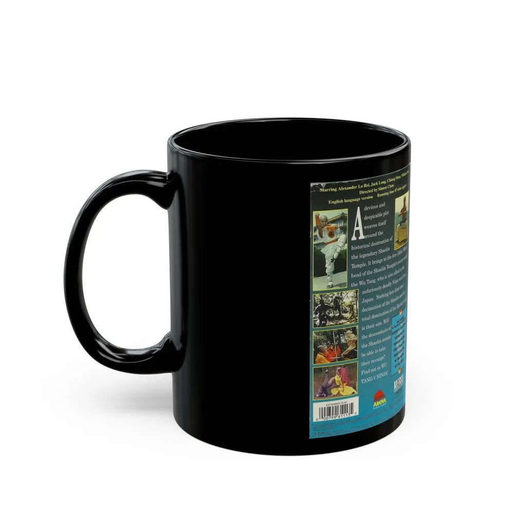 WU TANG NING (VHS COVER) - Black Coffee Mug-Go Mug Yourself