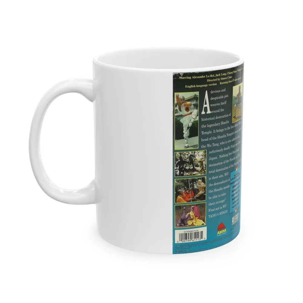 WU TANG NING (VHS COVER) - White Coffee Mug-Go Mug Yourself