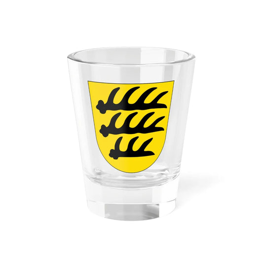 Wuerttemberg Arms (Germany) (Coat of Arms) Shot Glass 1.5oz 1.5oz - Go Mug Yourself