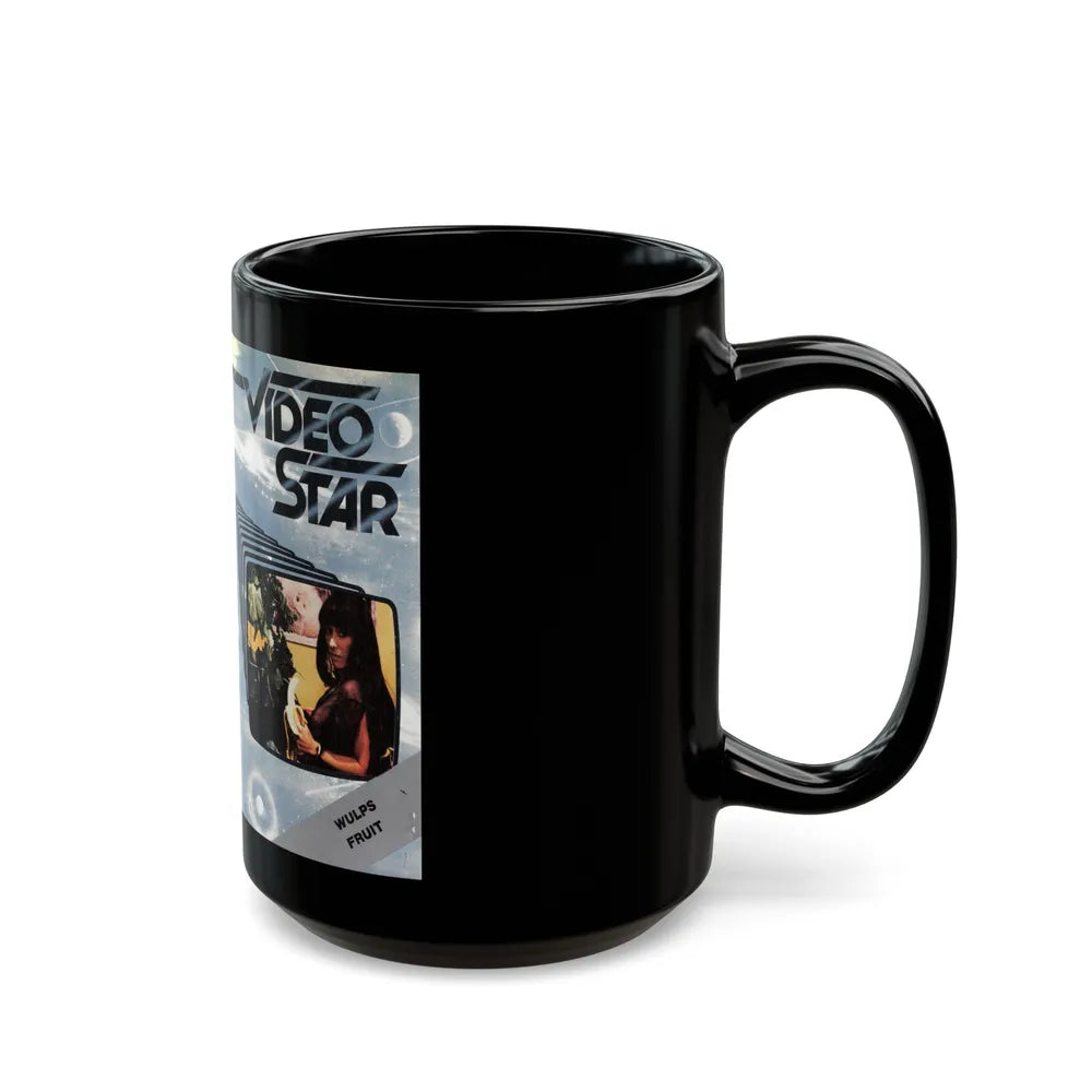 WULPS FRUIT (VHS COVER) - Black Coffee Mug-Go Mug Yourself