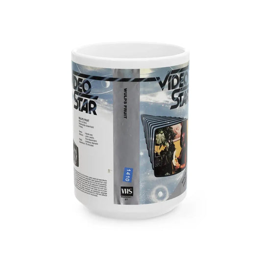 WULPS FRUIT (VHS COVER) - White Coffee Mug 15oz - Go Mug Yourself
