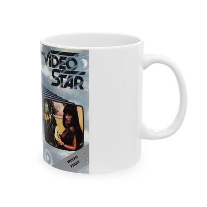 WULPS FRUIT (VHS COVER) - White Coffee Mug-Go Mug Yourself