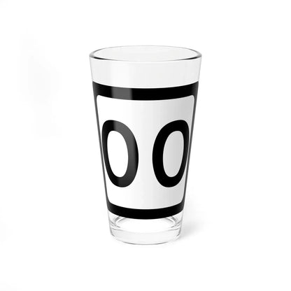 WV-00 template (Virginia) (Road Sign) Pint Glass 16oz 16oz - Go Mug Yourself