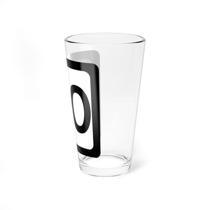 WV-00 template (Virginia) (Road Sign) Pint Glss 16oz - Go Mug Yourself