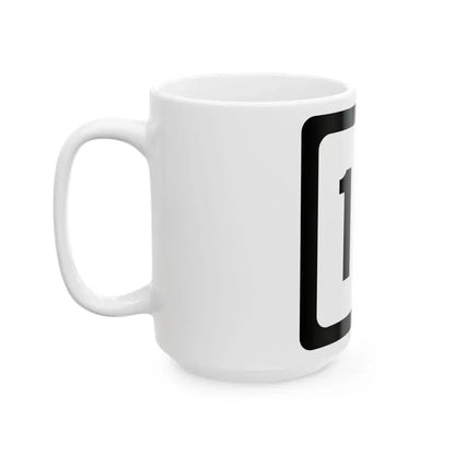 WV-10 (Virginia) (Road Sign) White Coffee Mug - Go Mug Yourself