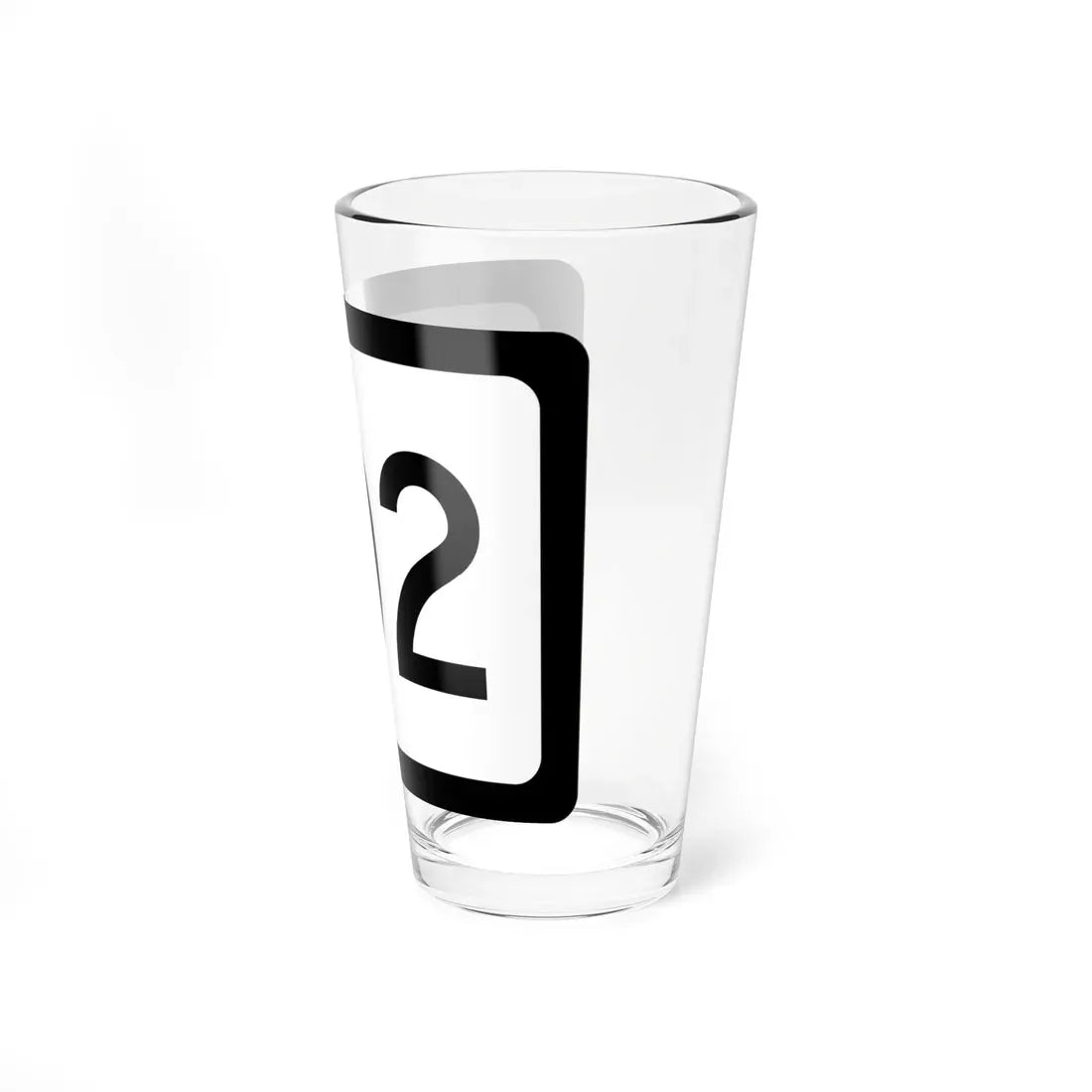 WV-102 (Virginia) (Road Sign) Pint Glass 16oz - Go Mug Yourself