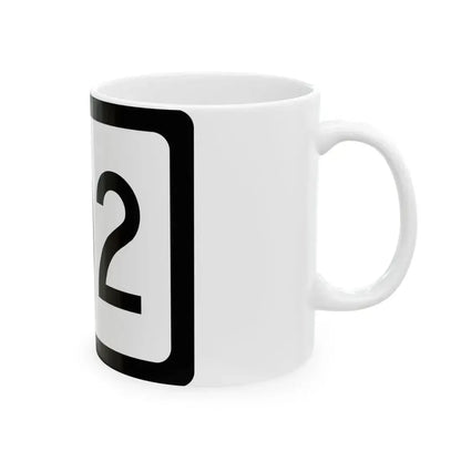 WV-102 (Virginia) (Road Sign) White Coffee Mug - Go Mug Yourself