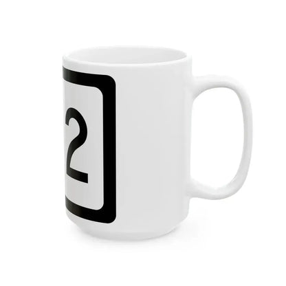 WV-102 (Virginia) (Road Sign) White Coffee Mug - Go Mug Yourself