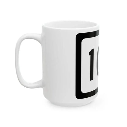 WV-104 (Virginia) (Road Sign) White Coffee Mug - Go Mug Yourself