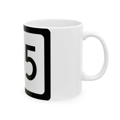 WV-105 (Virginia) (Road Sign) White Coffee Mug - Go Mug Yourself