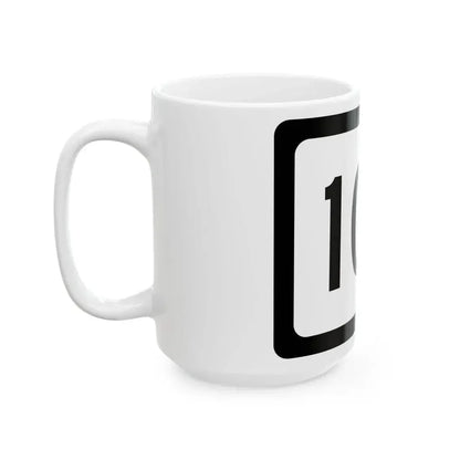 WV-105 (Virginia) (Road Sign) White Coffee Mug - Go Mug Yourself