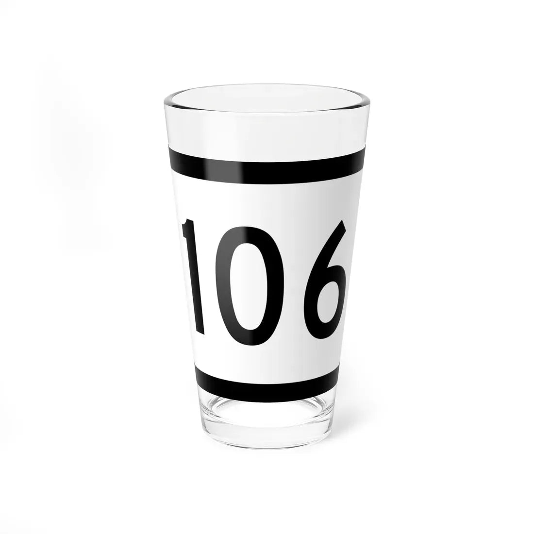 WV-106 (Virginia) (Road Sign) Pint Glass 16oz 16oz - Go Mug Yourself