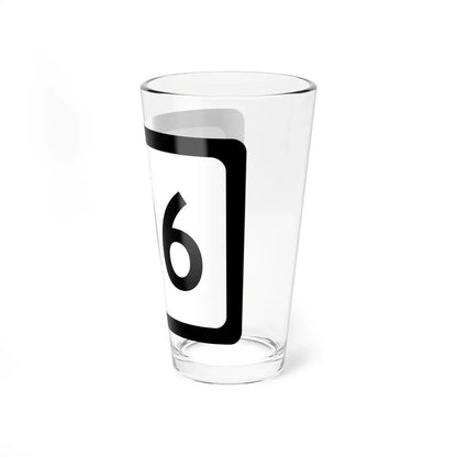 WV-106 (Virginia) (Road Sign) Pint Glass 16oz - Go Mug Yourself