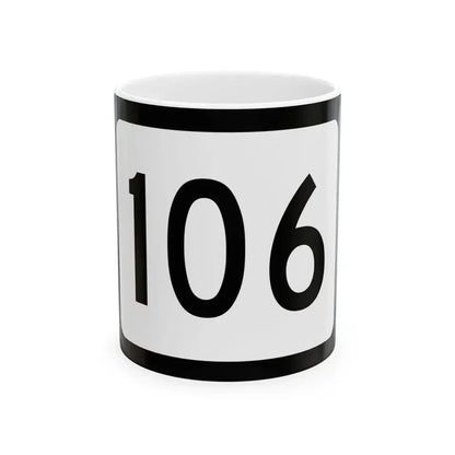 WV-106 (Virginia) (Road Sign) White Coffee Mug 11oz - Go Mug Yourself