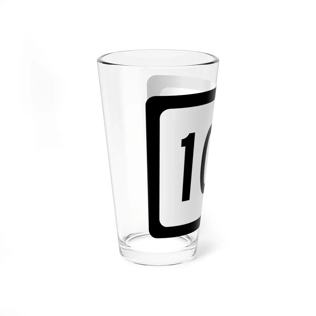 WV-107 (Virginia) (Road Sign) Pint Glass 16oz - Go Mug Yourself