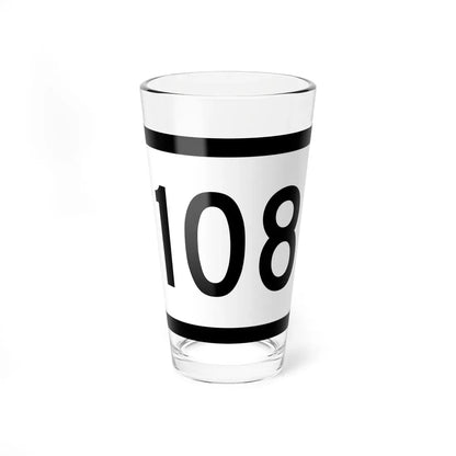 WV-108 (Virginia) (Road Sign) Pint Glass 16oz 16oz - Go Mug Yourself
