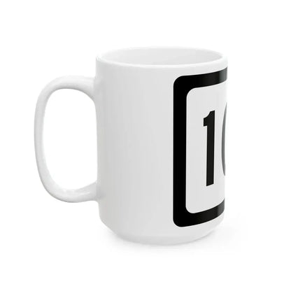 WV-108 (Virginia) (Road Sign) White Coffee Mug - Go Mug Yourself