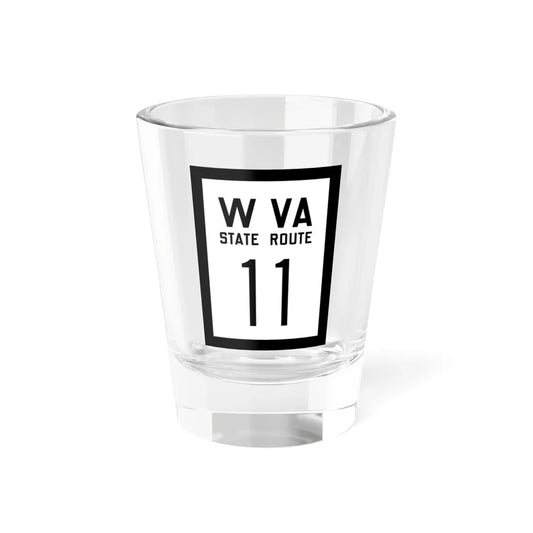 WV-11 1922 (Virginia) (Road Sign) Shot Glass 1.5oz 1.5oz - Go Mug Yourself