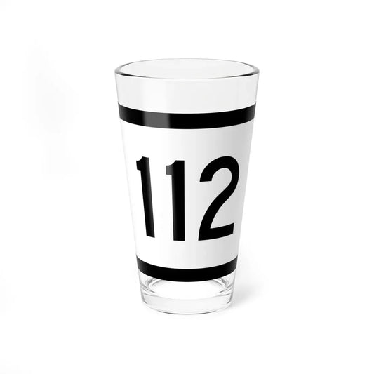 WV-112 (Virginia) (Road Sign) Pint Glass 16oz 16oz - Go Mug Yourself