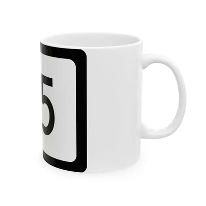 WV-115 (Virginia) (Road Sign) White Coffee Mug - Go Mug Yourself