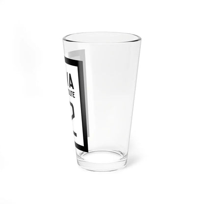 WV-12 1922 (Virginia) (Road Sign) Pint Glss 16oz - Go Mug Yourself