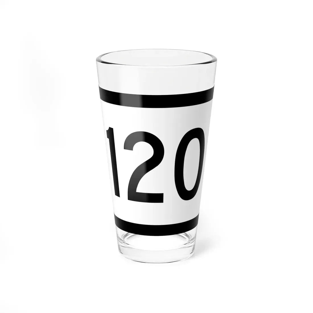WV-120 (Virginia) (Road Sign) Pint Glass 16oz 16oz - Go Mug Yourself
