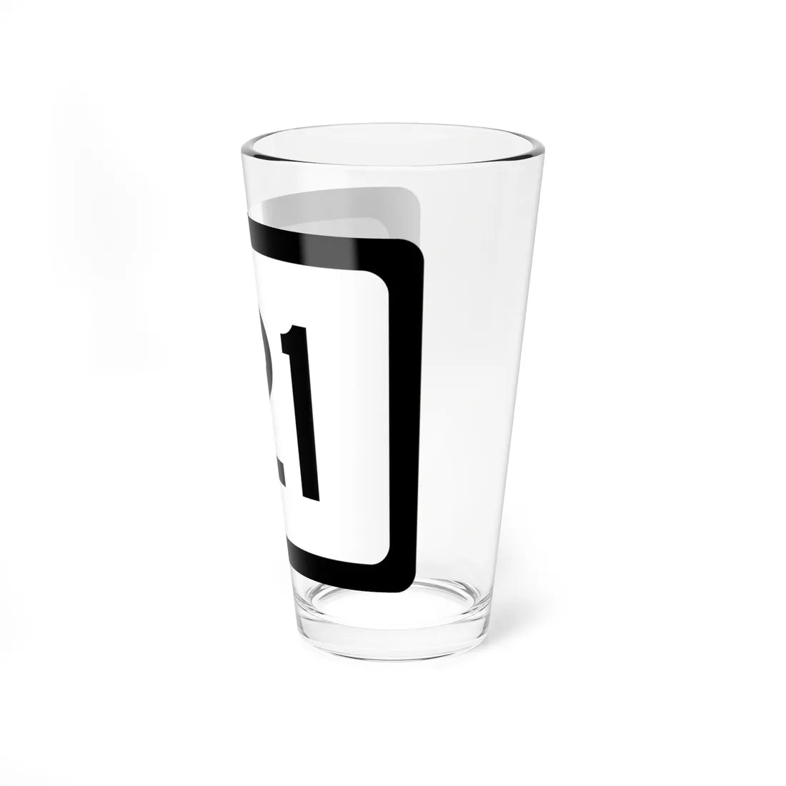 WV-121 (Virginia) (Road Sign) Pint Glss 16oz - Go Mug Yourself