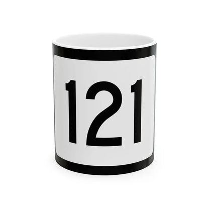 WV-121 (Virginia) (Road Sign) White Coffee Mug 11oz - Go Mug Yourself