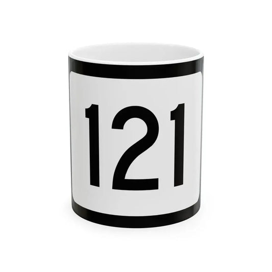 WV-121 (Virginia) (Road Sign) White Coffee Mug 11oz - Go Mug Yourself