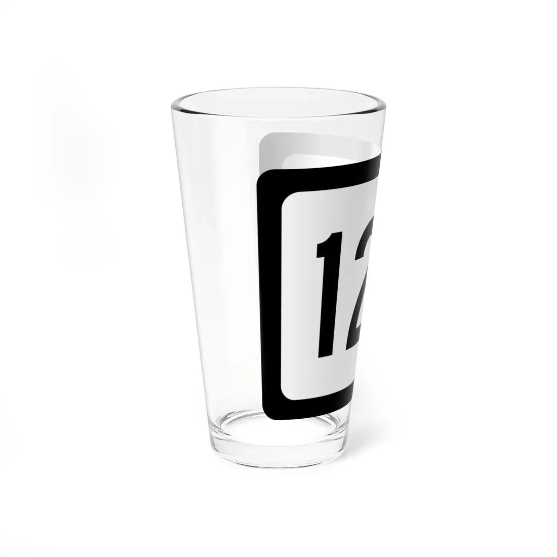 WV-124 (Virginia) (Road Sign) Pint Glass 16oz - Go Mug Yourself