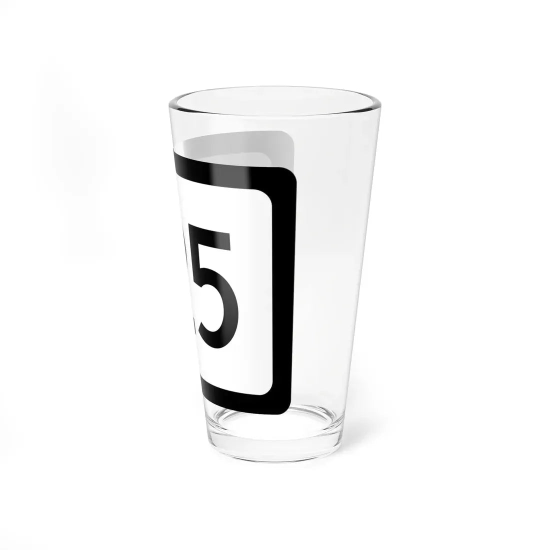 WV-125 (Virginia) (Road Sign) Pint Glass 16oz - Go Mug Yourself