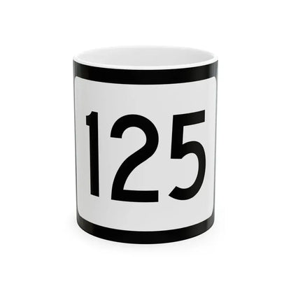 WV-125 (Virginia) (Road Sign) White Coffee Mug 11oz - Go Mug Yourself
